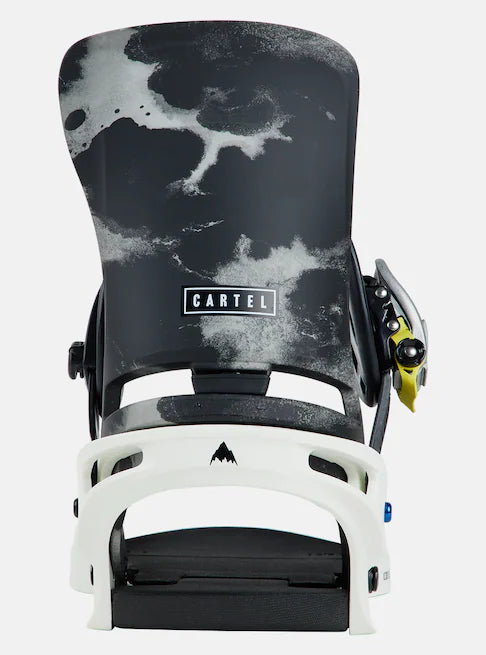 Burton Cartel Snowboard Bindings Mens 2024 White / Graphic