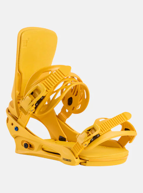 Burton Cartel Snowboard Bindings Mens 2025 Goldenrod