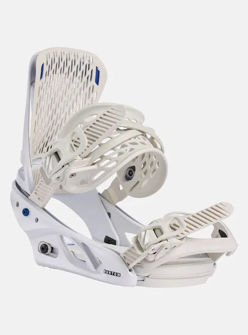 Burton Escapade Snowboard Bindings Womens 2025 White