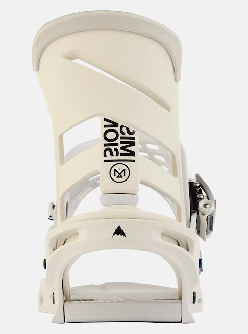 Burton Mission Snowboard Bindings Mens 2024 Stout White