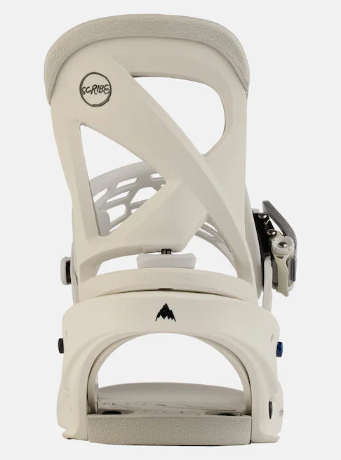 Burton Scribe Snowboard Bindings Womens 2024 Stout White