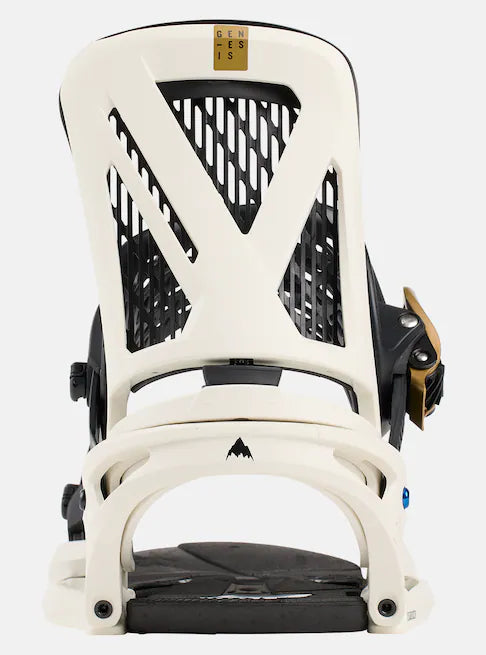 Burton Genesis EST Snowboard Bindings Mens 2024 White / Gold