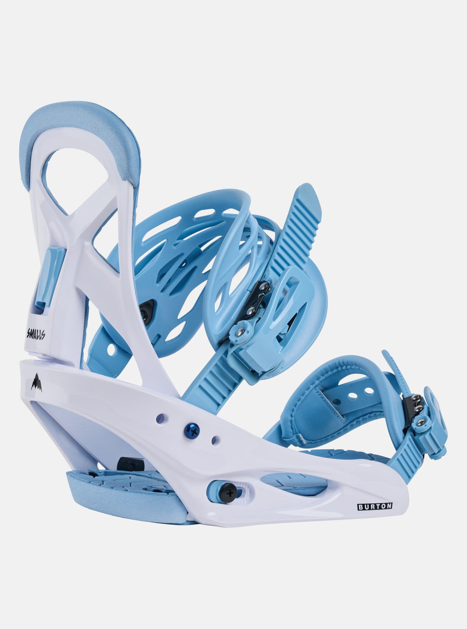 Burton Smalls Snowboard Bindings Kids 2025 Dusty Blue