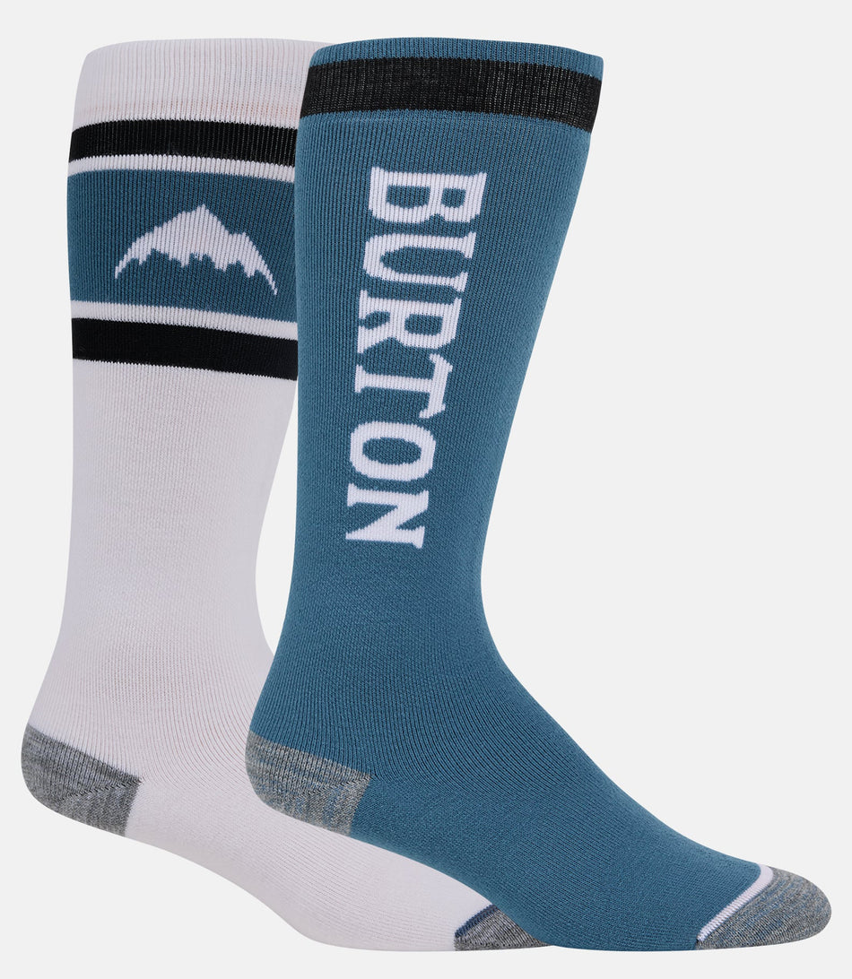 Burton Weekend Midweight Two Pack Socks Womens Slate Blue