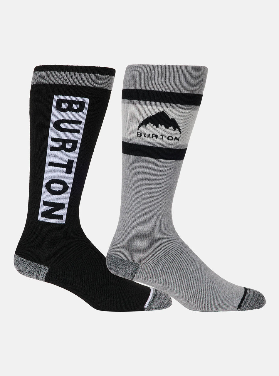 Burton Weekend Midweight Socks 2 Pack Womens Black