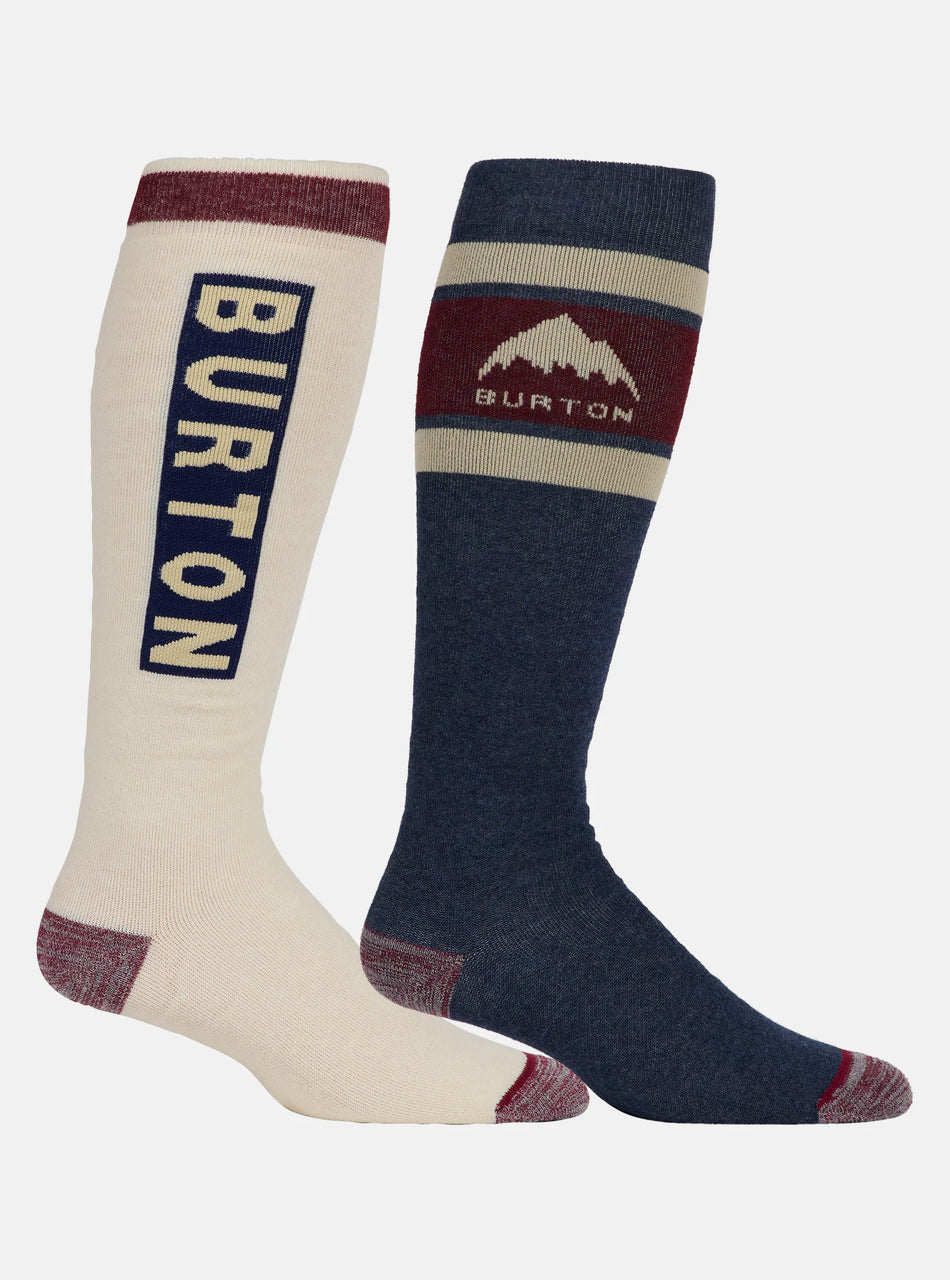 Burton Weekend Midweight Socks 2 Pack Mens Nighfall