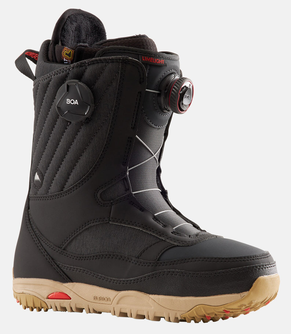 Burton Limelight Boa Snowboard Boots Womens 2025 Black