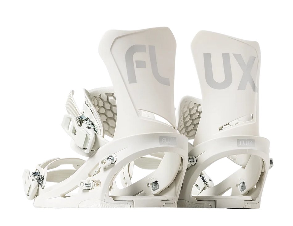 Flux DS Snowboard Bindings Mens 2025 Off White