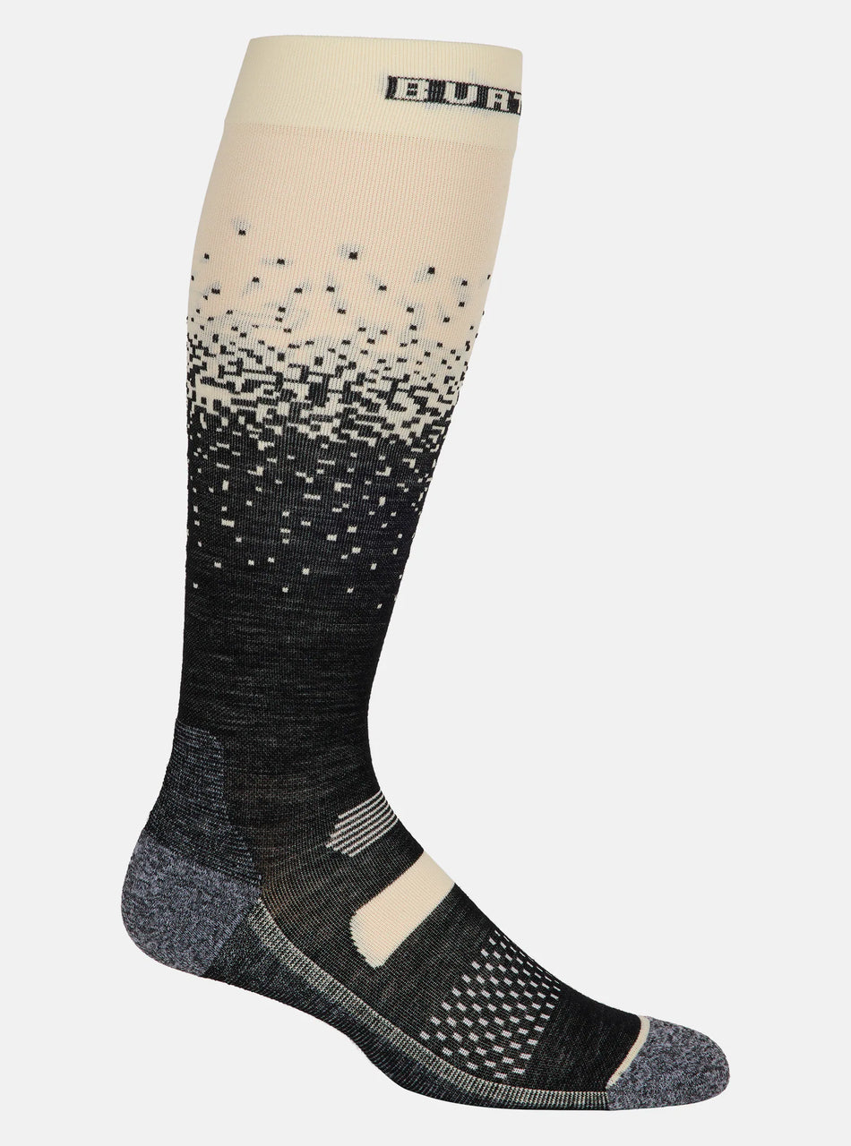 Burton Performance Ultralight Socks Mens Black Ombre