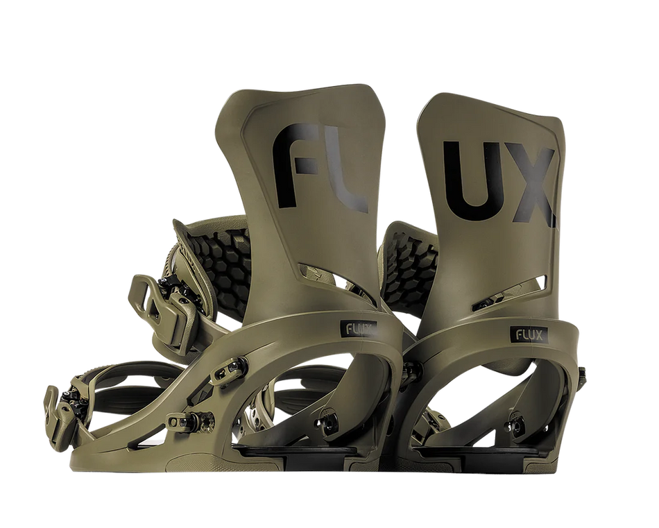 Flux DS Snowboard Bindings Mens 2025 Khaki