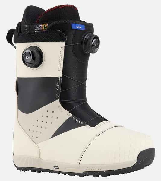 Burton Ion BOA Snowboard Boots Mens 2024 Stout White Black