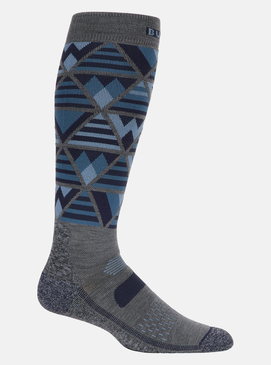 Burton Performance Midweight Socks Mens Dark Slate Heather