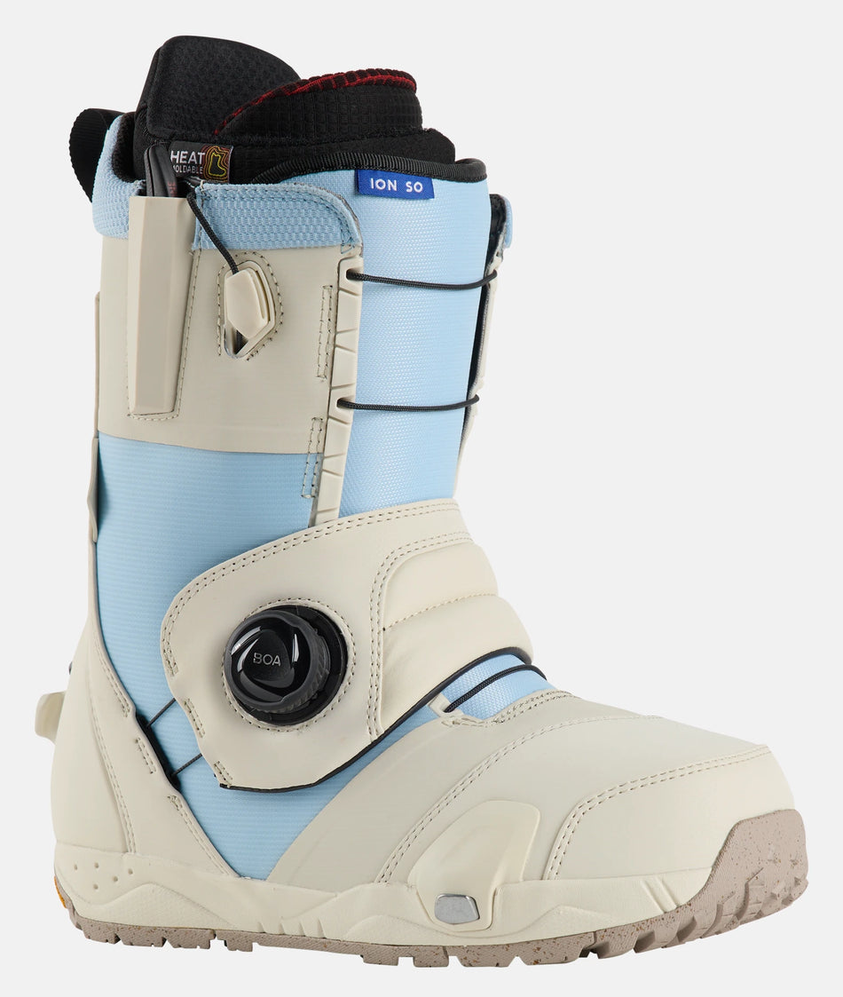 Burton Ion Step On Snowboard Boots Mens 2025 White / Dusty Blue