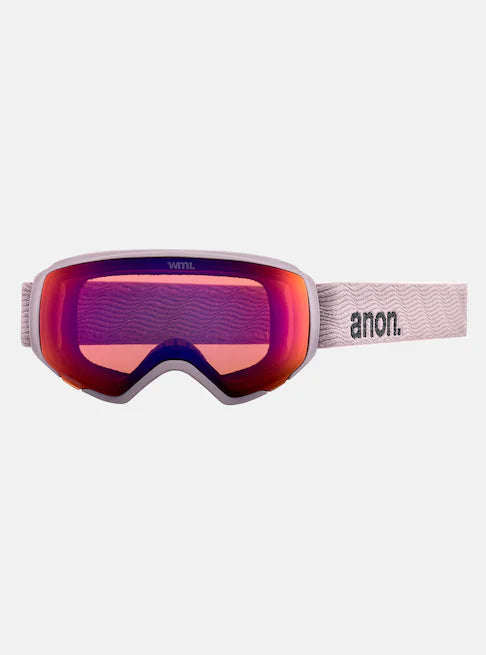 Anon WM1 Goggles & MFI Face Mask & Spare Lens Low Bridge Fit 2024 Elderberry / Perceive Sun Onyx Lens