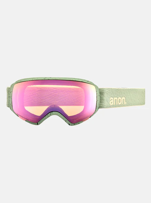 Anon WM1 Goggles & MFI Face Mask & Spare Lens 2024 Hedge / Perceive Variable Green Lens