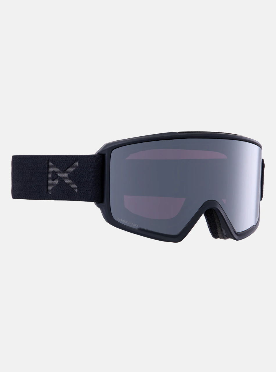 Anon M3 Goggles & MFI Face Mask & Spare Lens Low Bridge Fit Smoke / Perceive Sunny Onyx Lens