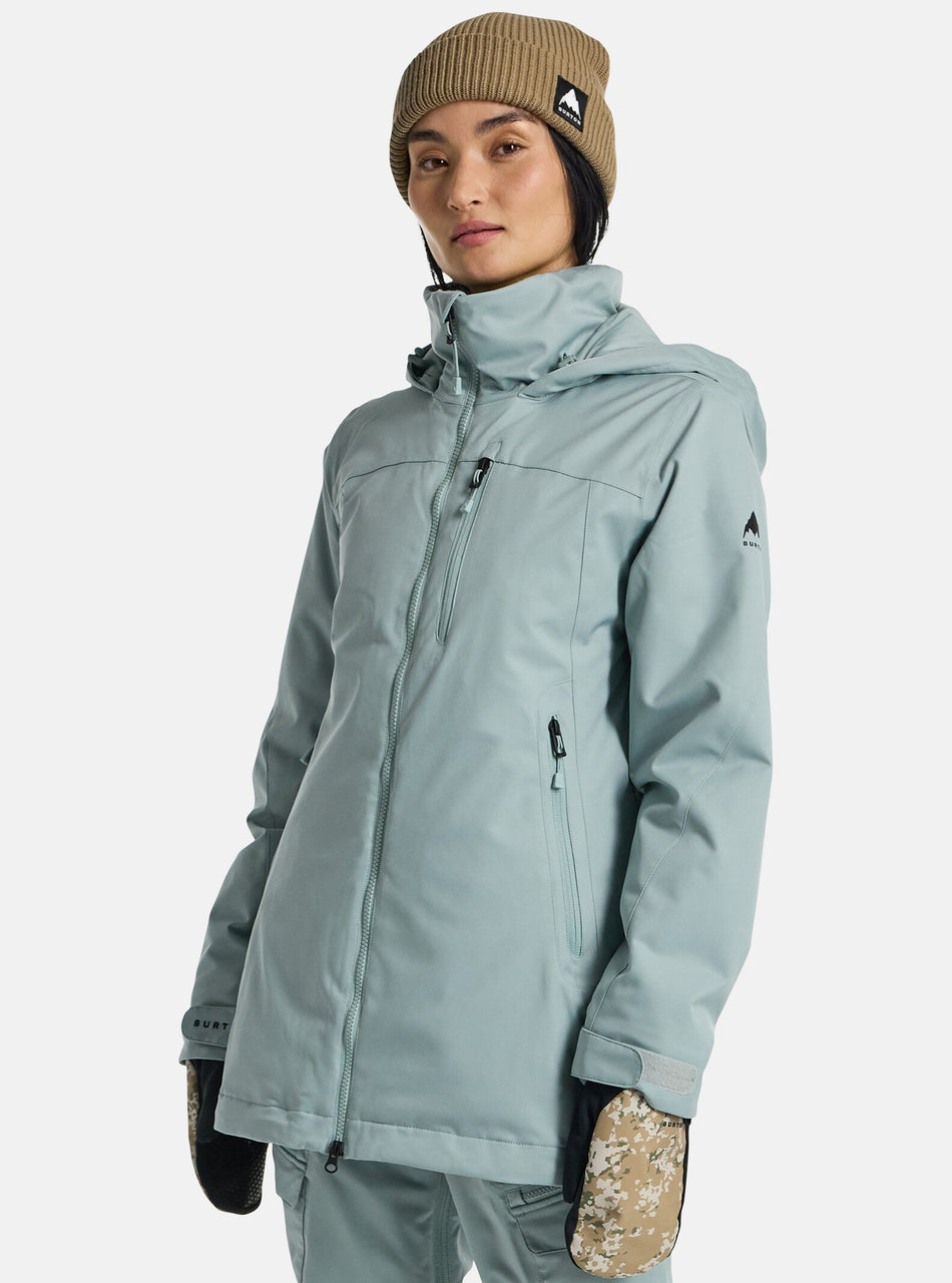 Burton Lelah Jacket Womens 2025 Petrol Green