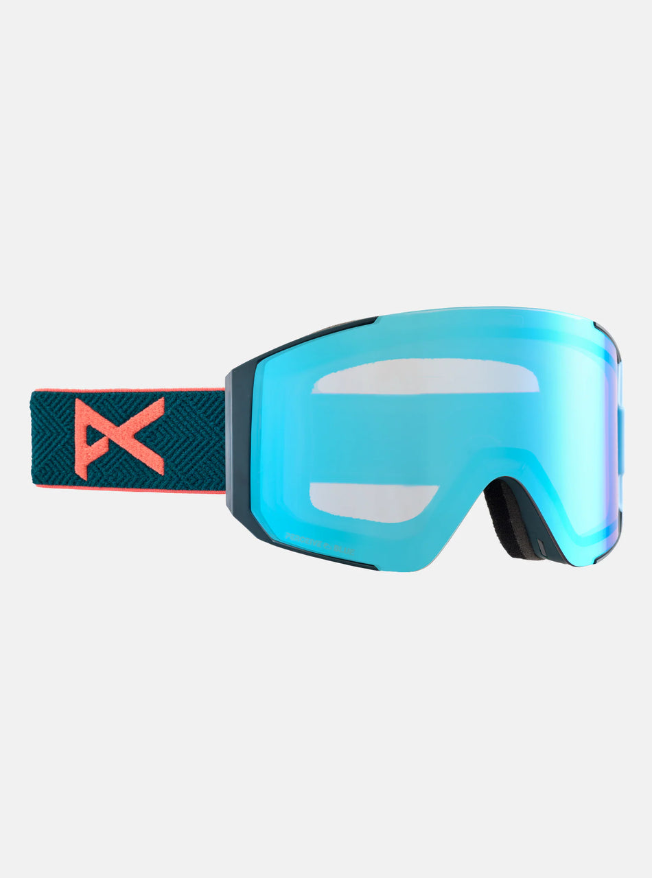 Anon Sync Goggles Deep Emerald / Perceive Variable Blue Lens & Spare Lens