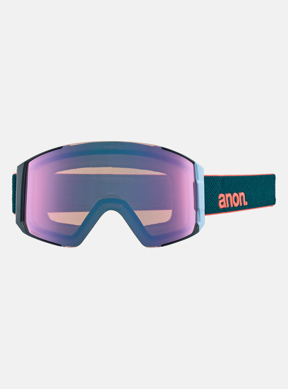 Anon Sync Goggles Deep Emerald / Perceive Variable Blue Lens & Spare Lens