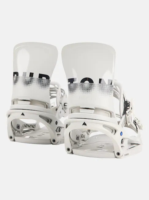 Burton Cartel X EST Snowboard Bindings Mens 2024 Grey / Logo