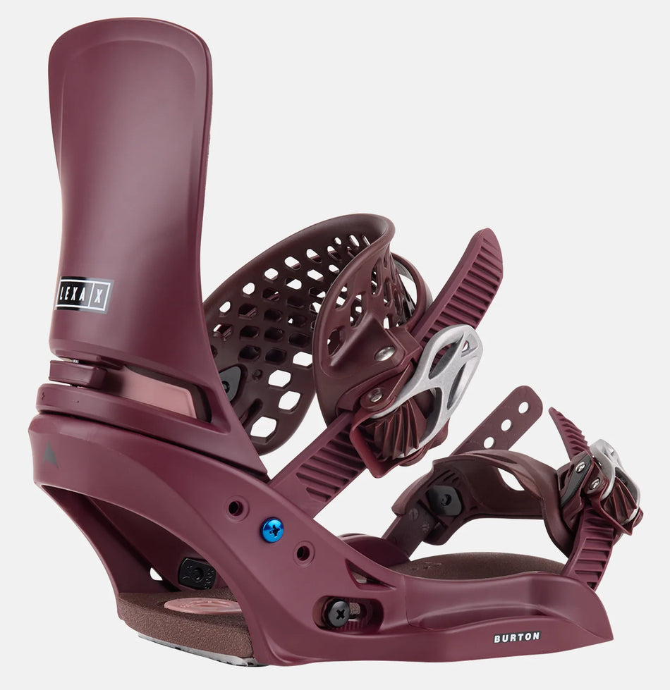 Burton Lexa X EST Snowboard Bindings Womens 2024 Almandine