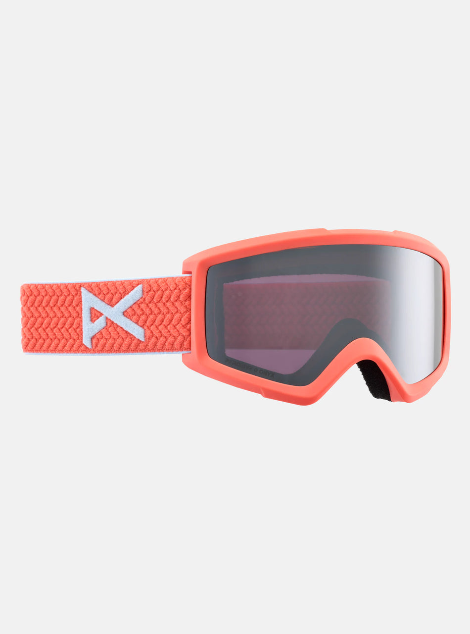 Anon Helix 2.0 Goggles & Spare Lens Peach Echo/ Perceive Sunny Onyx Lens