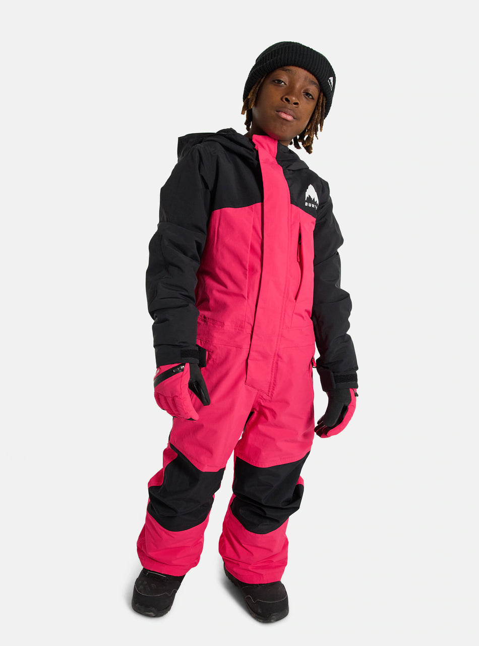 Burton Kids One Piece Suit 2025 Black / Azalea Pink