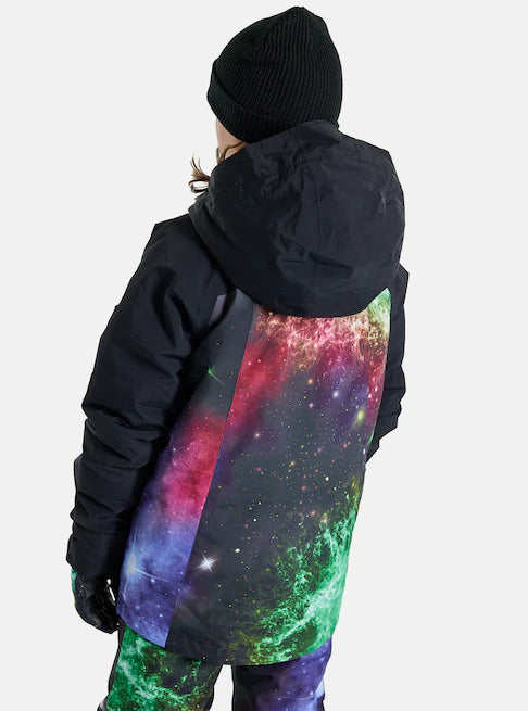 Burton Lodgepole Jacket Boys 2024 Black / Painted Planets