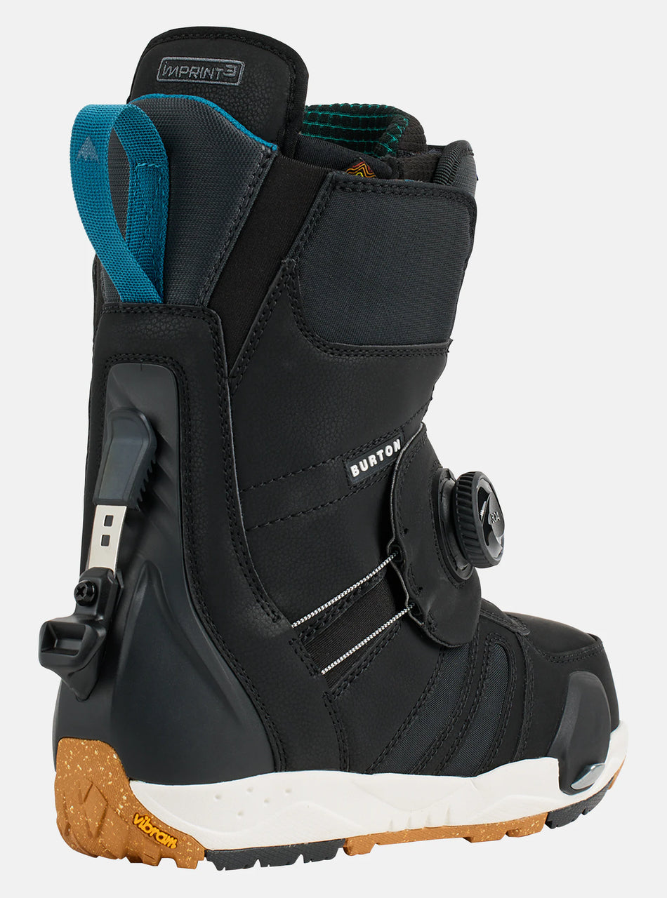 Burton Felix Step On Wide Snowboard Boots Womens 2025 Black