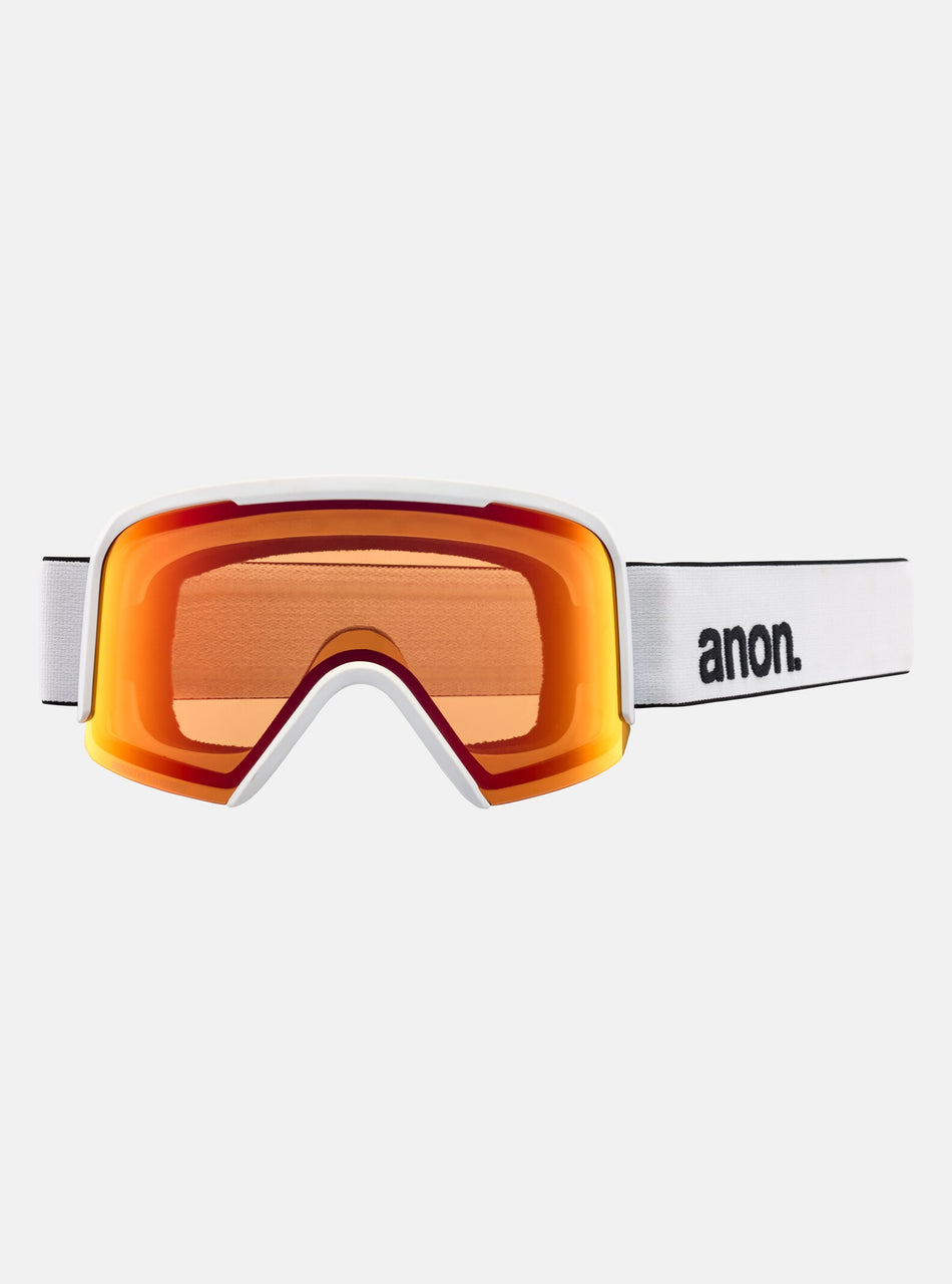 Anon Nesa Goggles Low Bridge Fit White / Perceive Sunny Onyx Lens