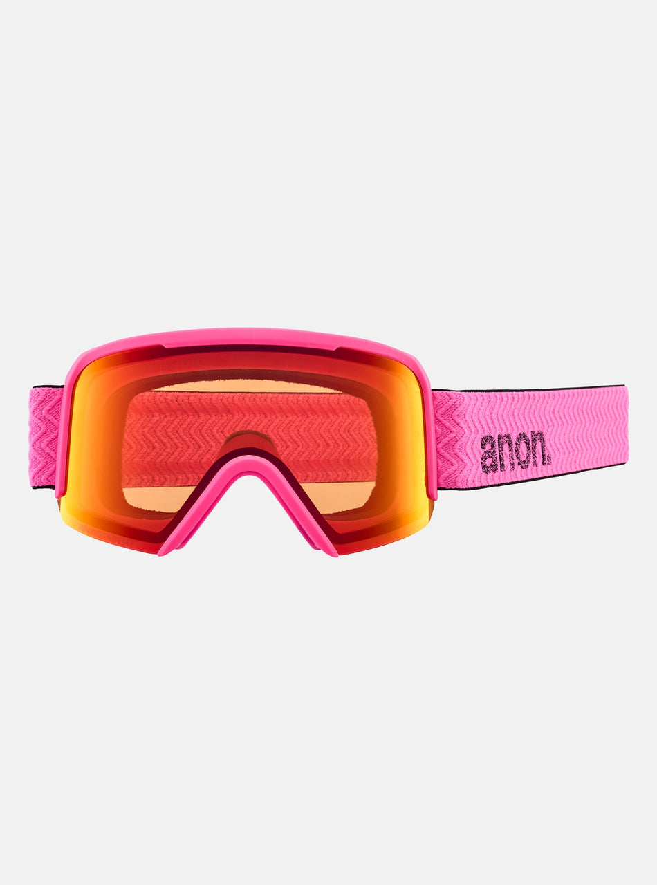 Anon Nesa Goggles Low Bridge Fit Pink / Perceive Sunny Onyx Lens