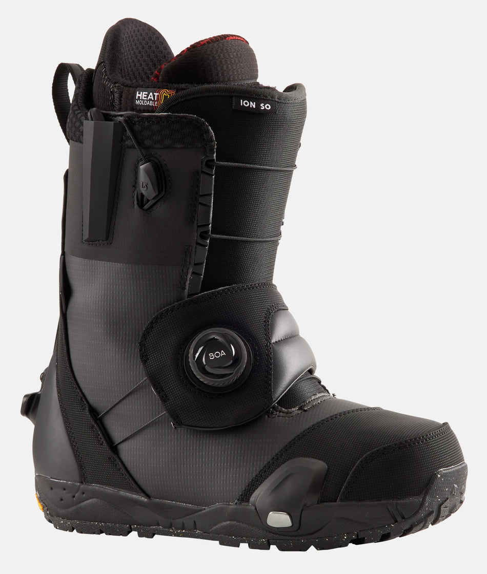 Burton Ion Step On Wide Snowboard Boots Mens 2025 Black