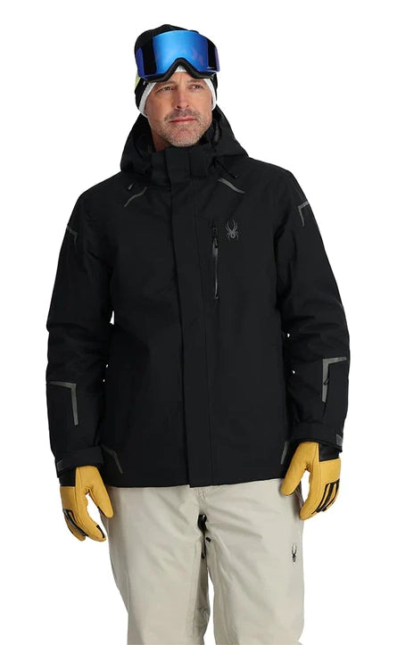 Spyder Copper Jacket Mens 2024 Black