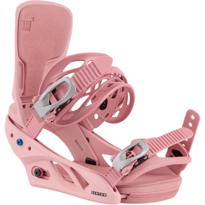 Burton Lexa Snowboard Bindings Womens 2024 Powder Blush