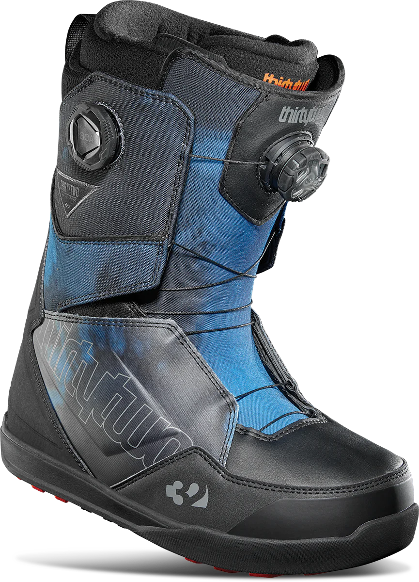 Thirtytwo Lashed Double Boa Snowboard Boots Mens 2024 Tie Dye