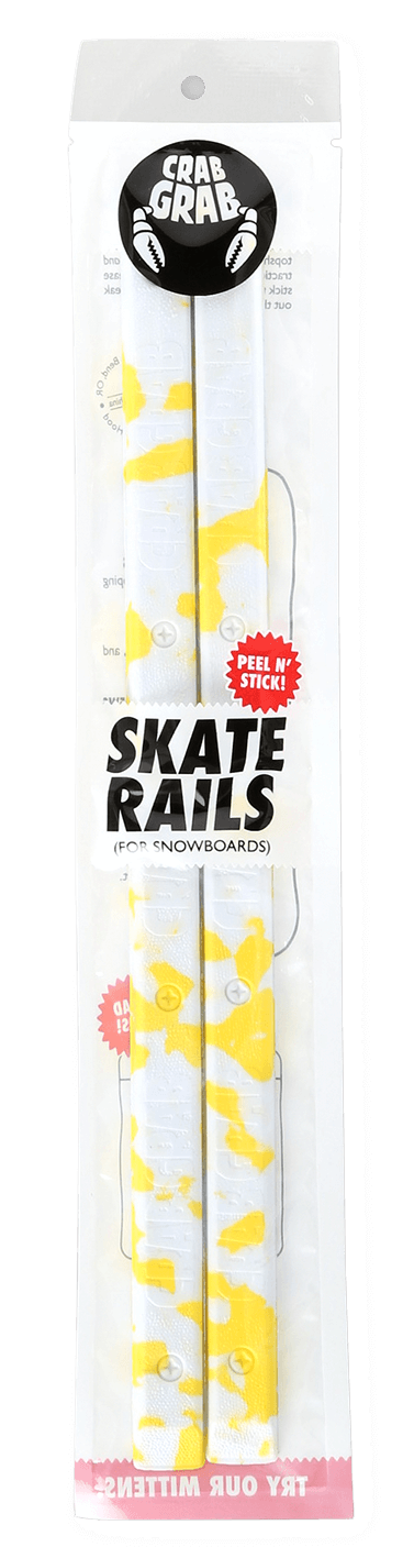 Crab Grab Skate Rails Yellow Snow