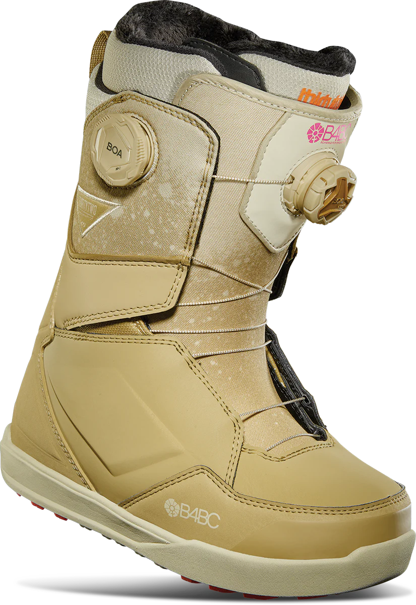 Thirtytwo Lashed Double x B4BC Boa Snowboard Boots Womens 2024 Tan