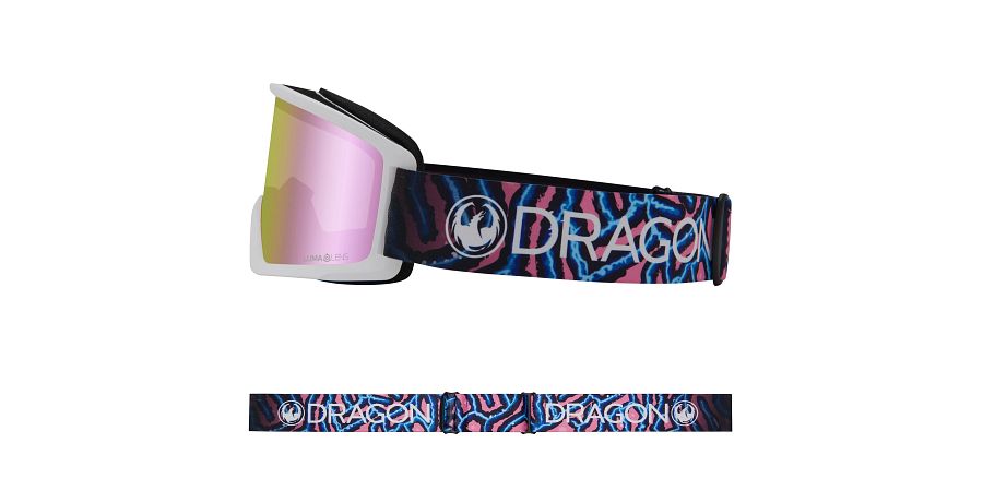 Dragon DX3 OTG Snow Goggles 2024 Reef / Lumalens Pink Ion