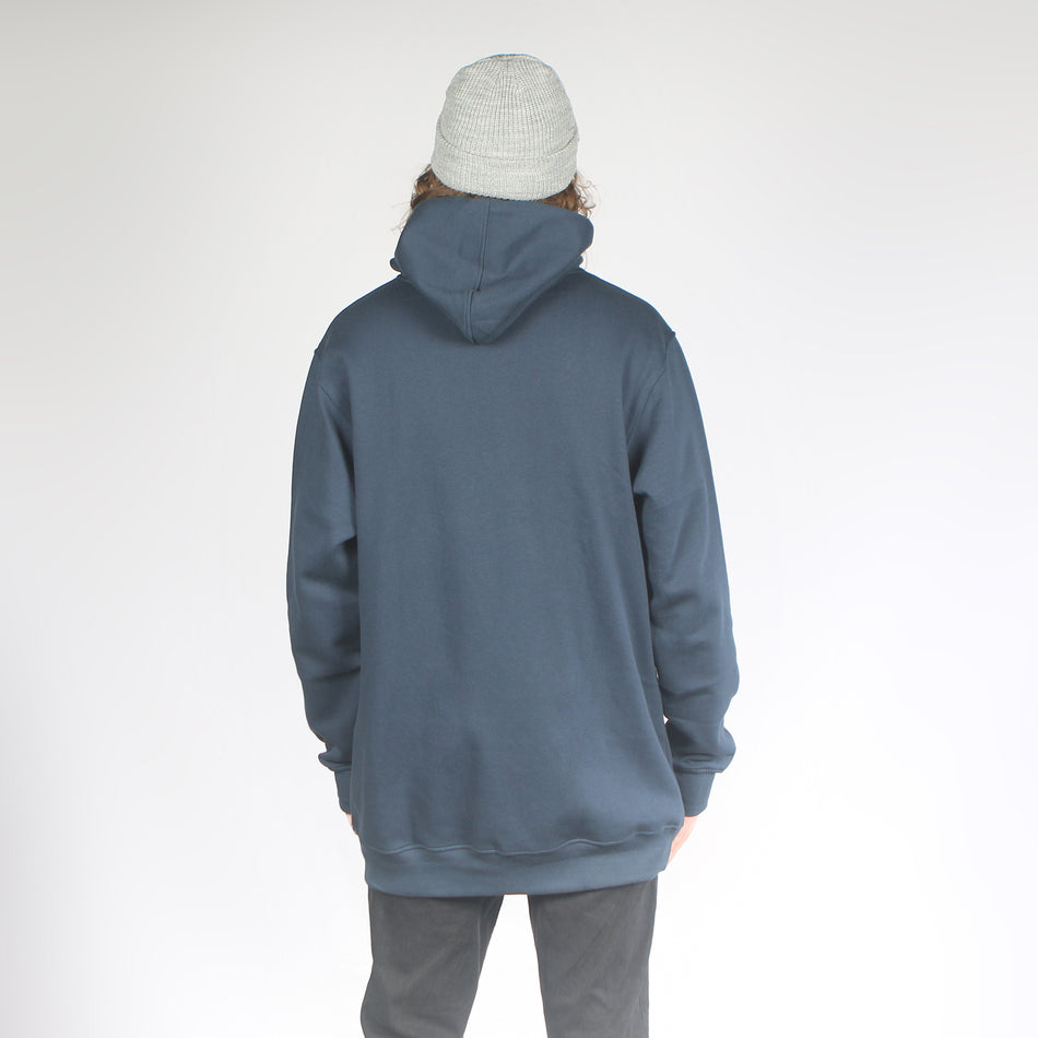 I Ride Sideways DWR Shred Fit Hoodie Glow Navy