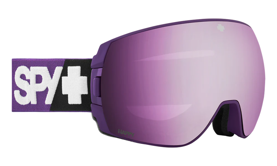 Spy Legacy Goggles Purple / Happy Rose Violet Mirror + Spare Lens