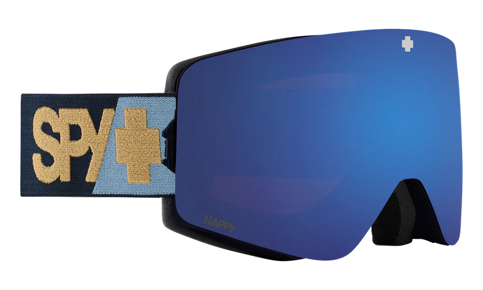 Spy Marauder Elite Goggles Dark Blue / Happy Rose Dark Blue Mirror + Spare Lens