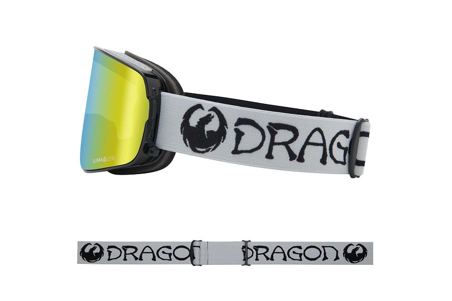 Dragon NFX2 Snow Goggles 2024 Classic Grey / Lumalens Gold Ion + Lumalens Amber