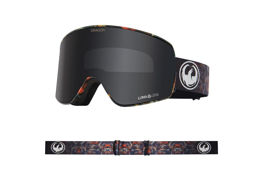 Dragon NFX2 Snow Goggles 2024 Fire Leaf / Lumalens Dark Smoke + Lumalens Amber