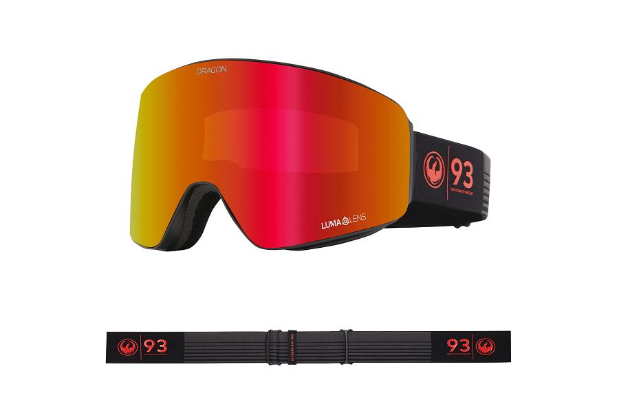 Dragon PXV Snow Goggles 2024 30 Years / Lumalens Red Ion + Lumalens Light Rose