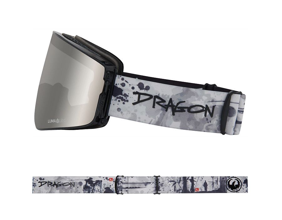 Dragon PXV2 Snow Goggles 2024 BushIdo / Lumalens Silver Ion + Lumalens Violet