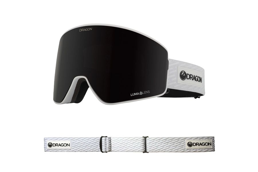 Dragon PXV2 Snow Goggles Low Bridge 2024 Blizzard / Lumalens Midnight + Lumalens Light Rose