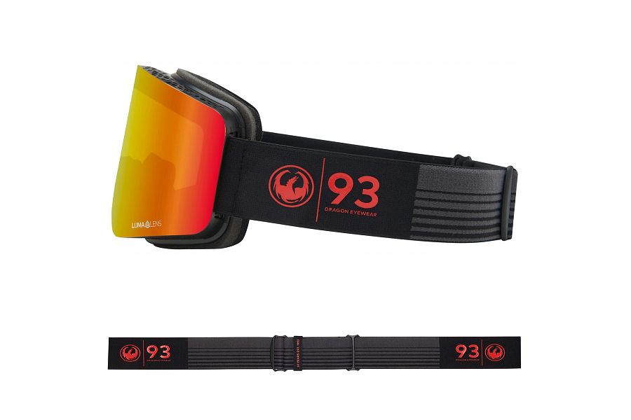 Dragon R1 OTG Snow Goggles Low Bridge 2024 30 Years / Lumalens Red Ion + Lumalens Light Rose