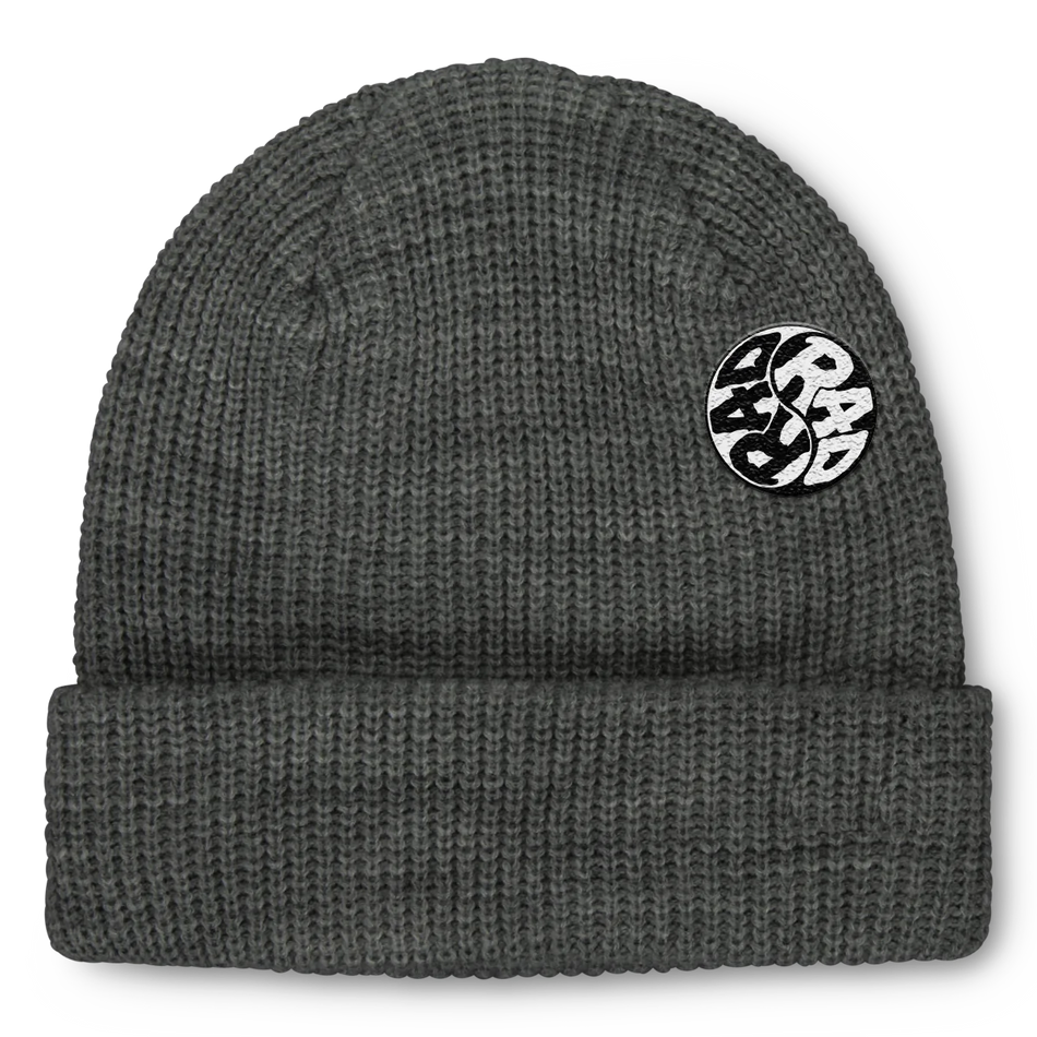 Rad Gloves Swirl Beanie Charcoal