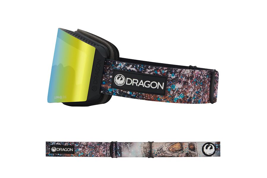 Dragon RVX MAG OTG Snow Goggles Low Bridge 2024 Brian Iguchi Sig / Lumalens Gold Ion + Lumalens Violet