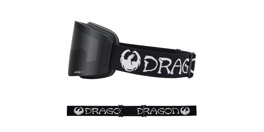 Dragon RVX MAG OTG Snow Goggles 2024 Classic Black / Lumalens Dark Smoke + Lumalens Light Rose